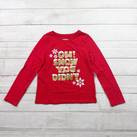 fabkids Other - Fabkids Winter Snow Graphic Shirt